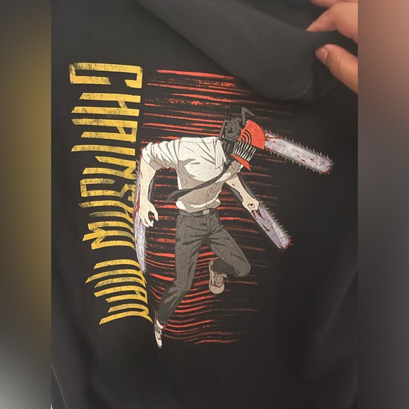 Chainsaw Man Denji Double-sided Hoodie in Medium - Picture 4 of 6